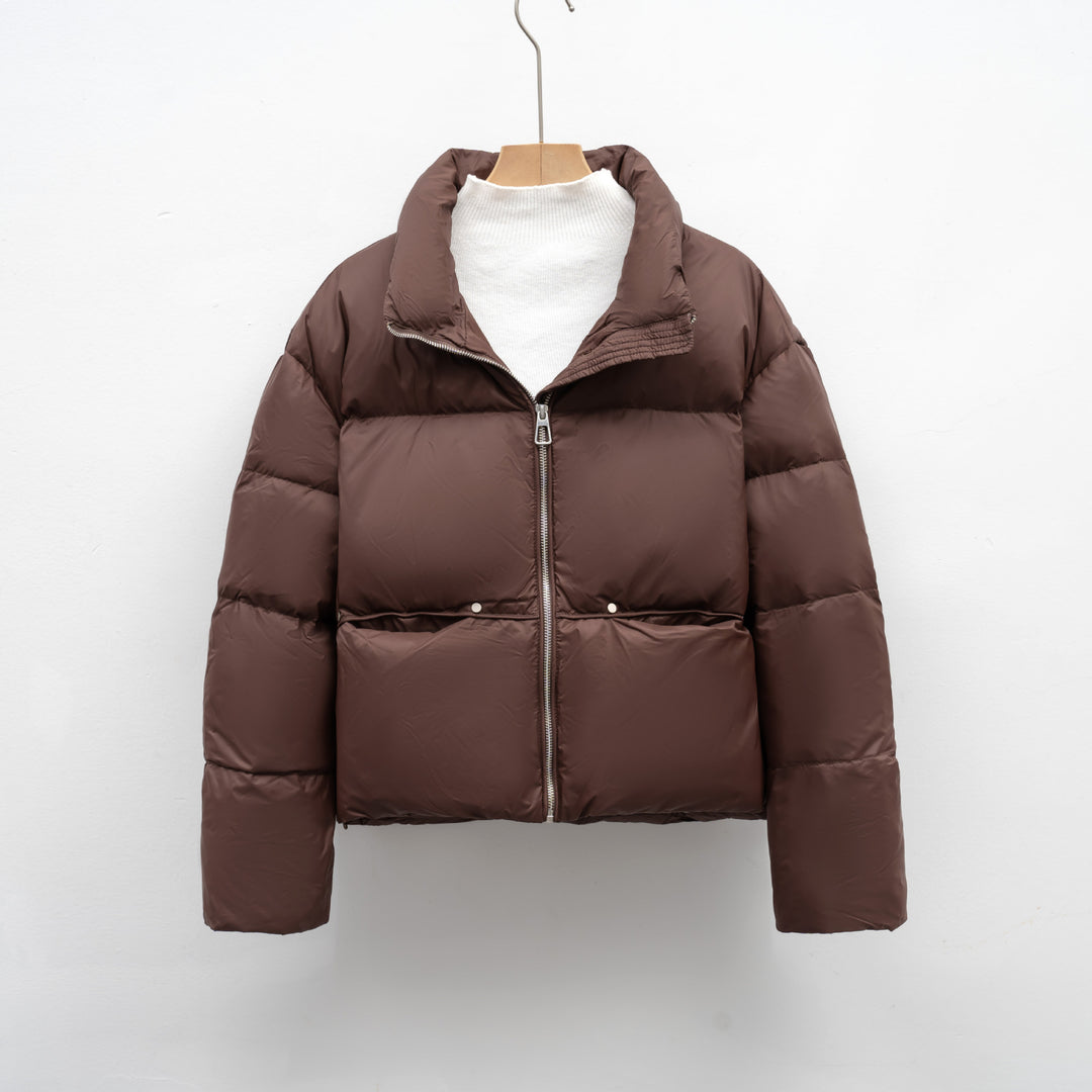 Ladies high-quality quilted short cut jacket Lune London