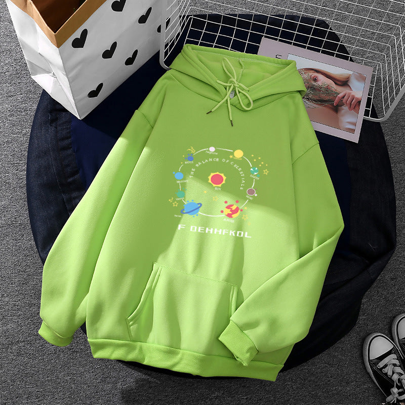 Women's hoodie with unique space motif Chic & Stil