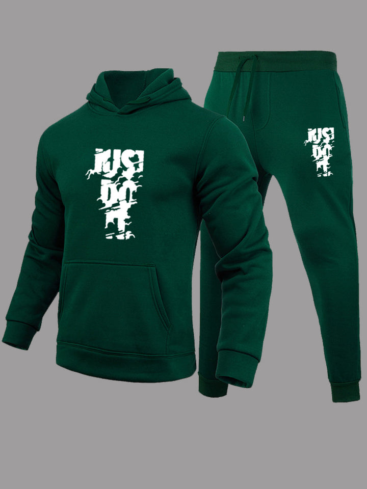 Women's sporty hoodie and jogger pants set with modern logo design Lune London