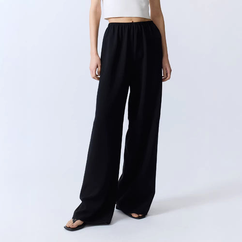 Pantalon large, élastique premium pour femme Chic & Stil
