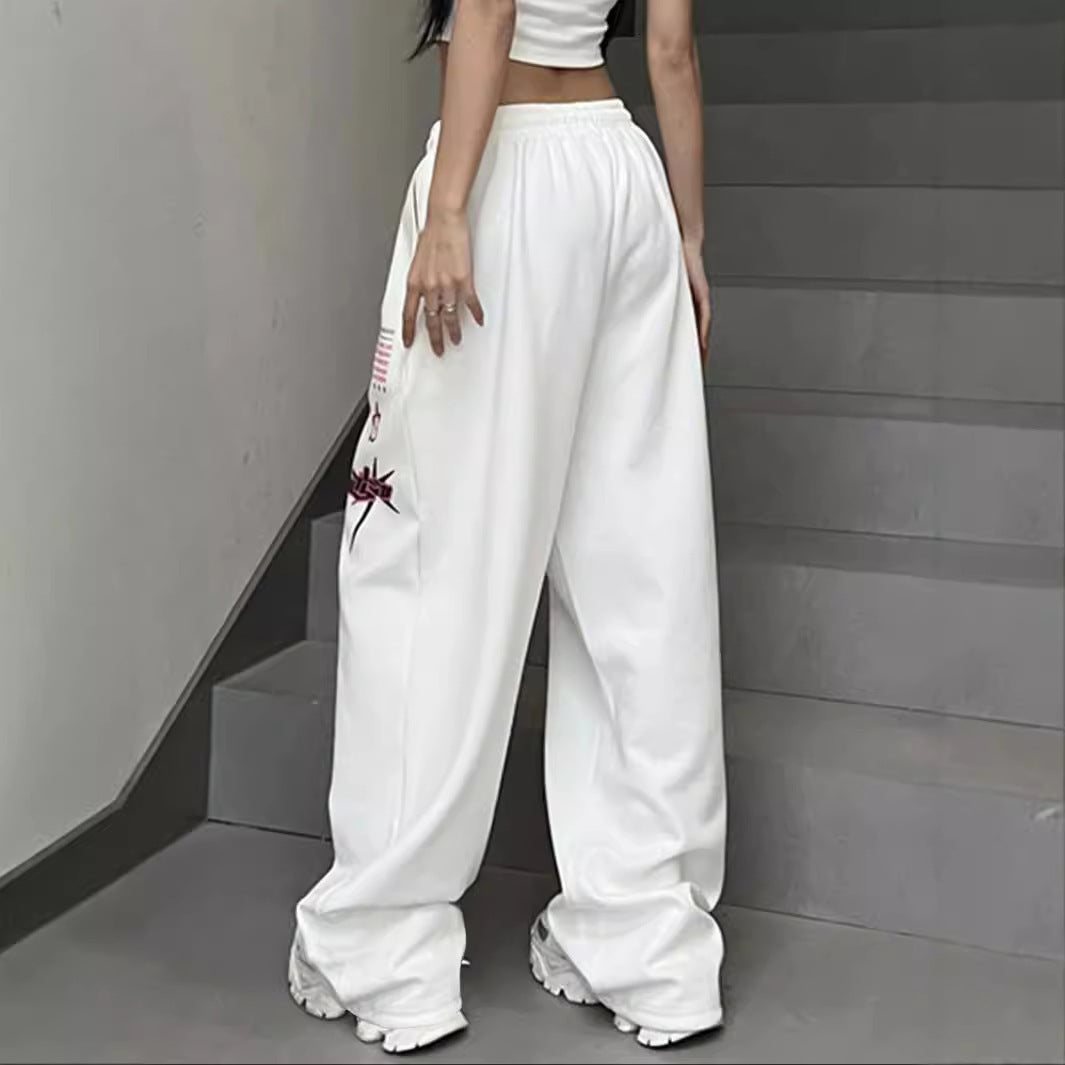 Urban leisure pants for women with striking print details Lune London