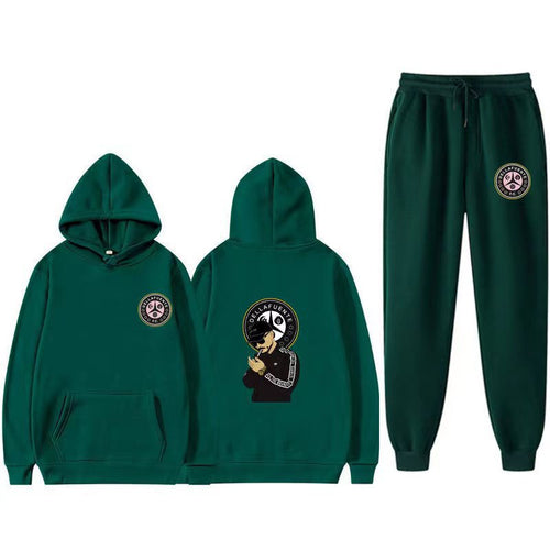 Women's set of hoodie and jogging pants with unique print Amarae