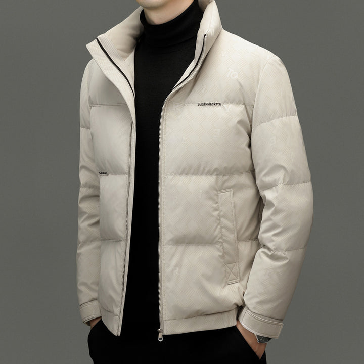 Chic and Stylish Down Jacket for Men, Fashionable and Functional