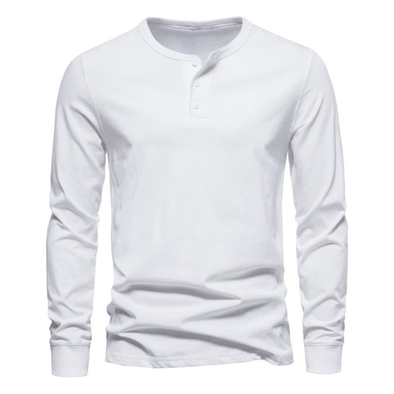 Men's long sleeve shirt with button closure and modern design Amarae