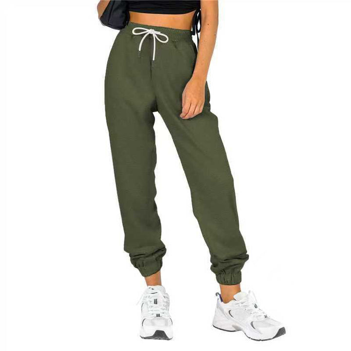 Women's training pants with elastic waist and relaxed fit Lune London