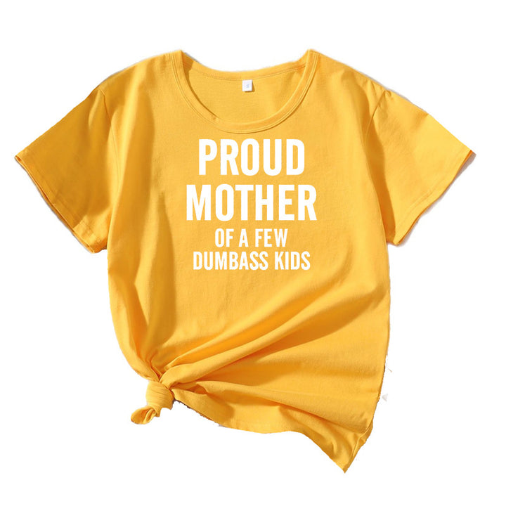 Women graphic comedy text T-shirt Lune London