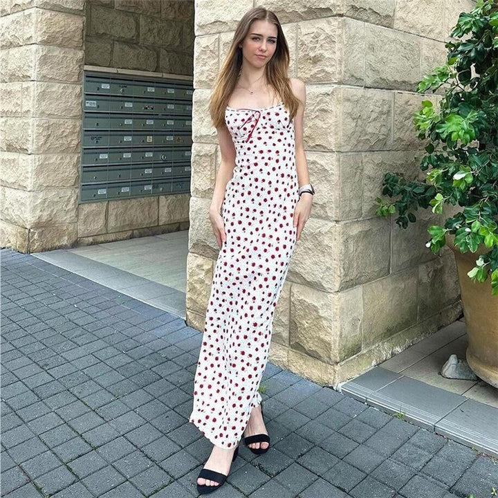 Lune London Floral Maxi Slip Dress for Women