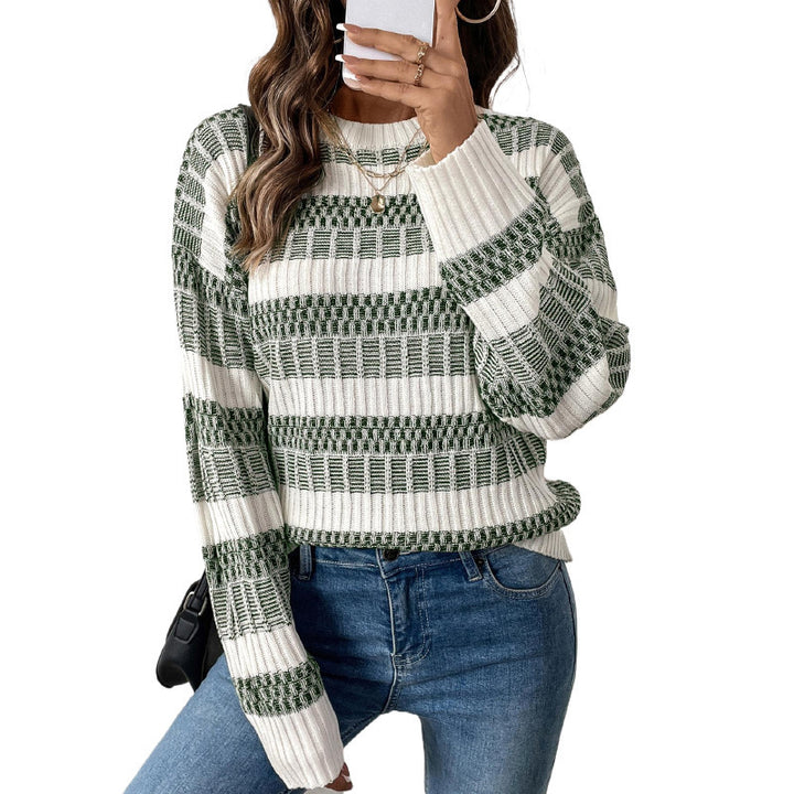 Sweater women with textured pattern and loose fit Lune London