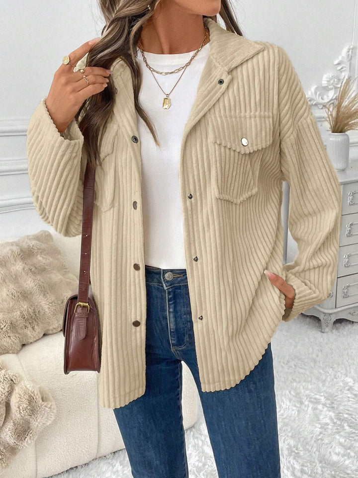 Oversized corduroy jacket for women Lune London
