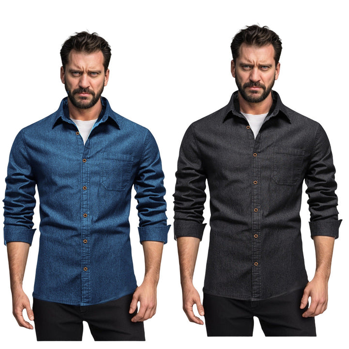 Men's Denim Shirt Lune London
