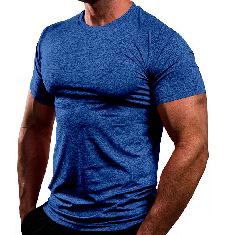 Men's Breathable Fitness T-Shirt Made Of Lightweight Fabric with A Fitted Cut Lune London