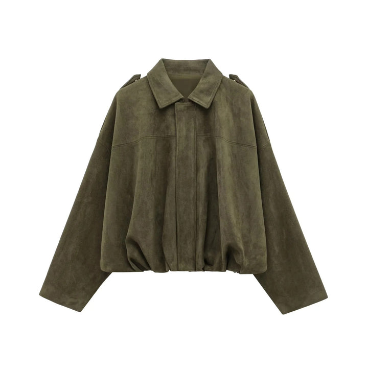 Ladies casual oversized jacket made of high-quality material Lune London