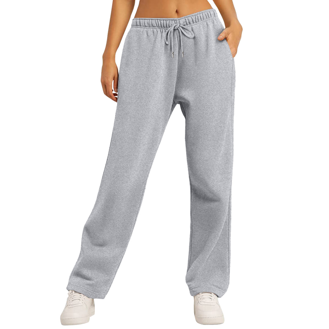 Women's comfortable casual pants with elastic waistband and pockets Chic & Stil