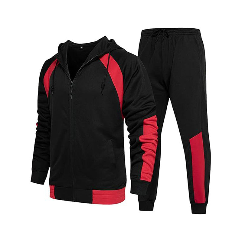 Men's sports top with functional zipper and elastic cuffs Lune London