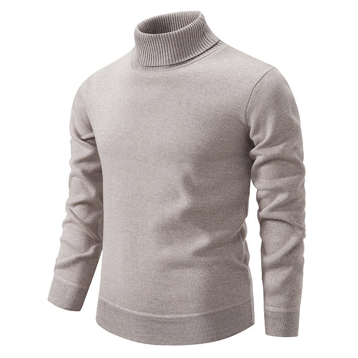 Chic turtleneck pullover for men in high-quality cotton Lune London