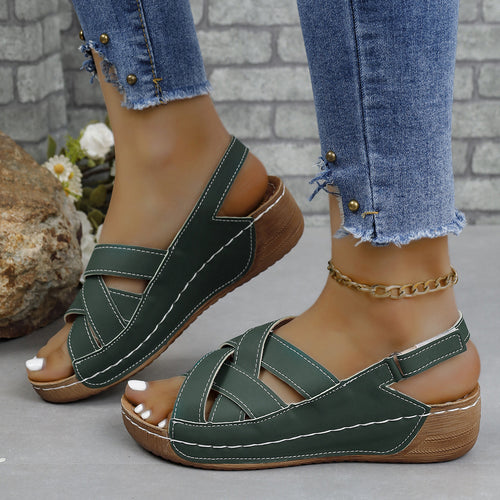 Comfortable strap sandals for women with ergonomic sole Amarae