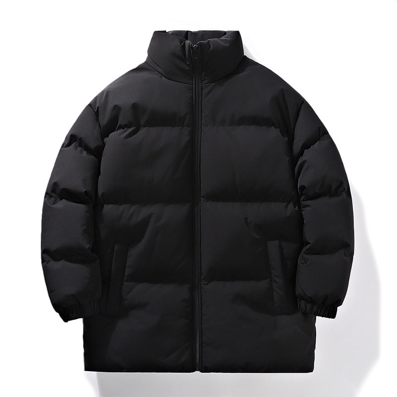 Women's down jacket with high collar and practical zipper Amarae