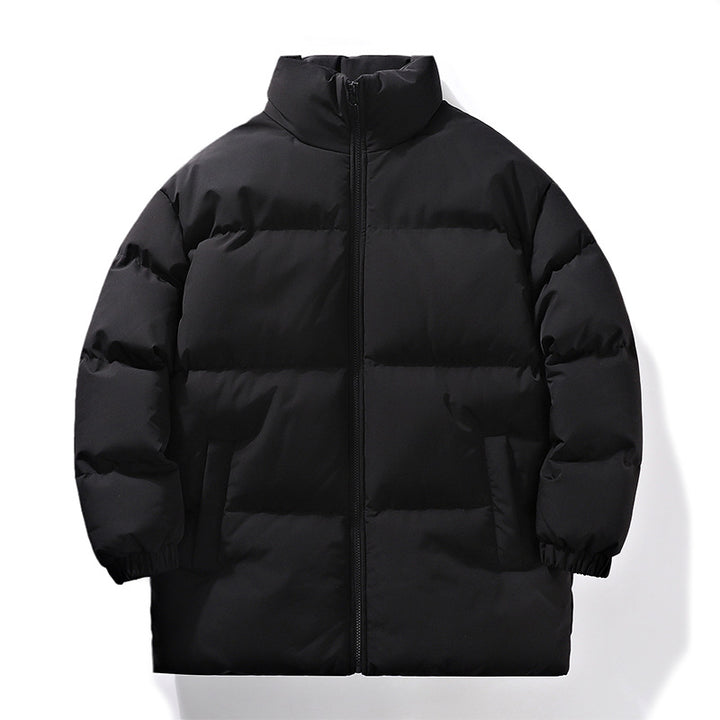 Women's down jacket with high collar and practical zipper Amarae
