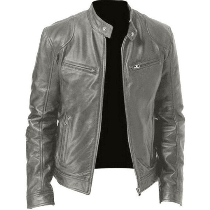 Premium leather biker jacket for men Lune London