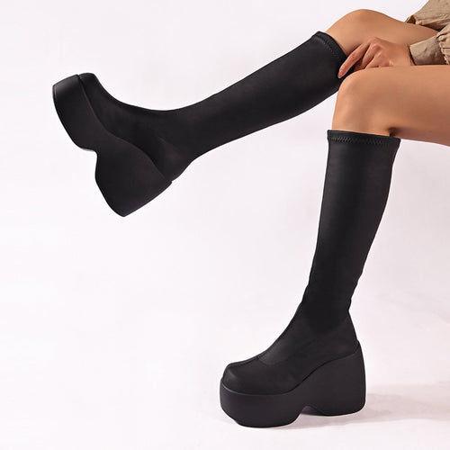 Amarae | Women High-Performance Platform Boots with Ergonomic Design and Non-Slip Sole