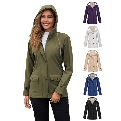 Women's outdoor jacket with soft lining and practical pockets Amarae