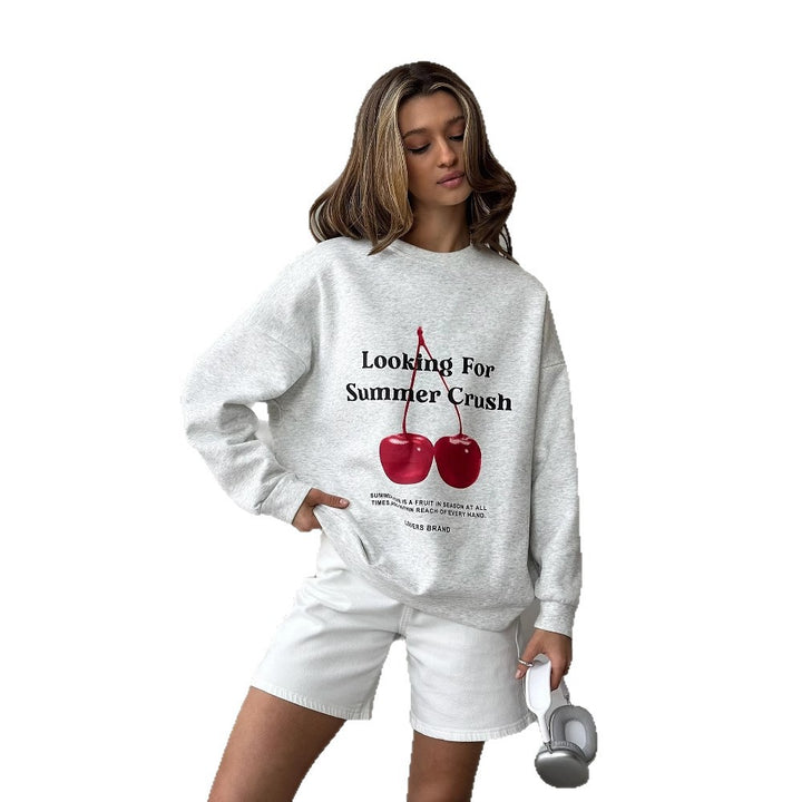 Casual sweatshirt for women with raglan sleeves and soft interior Lune London