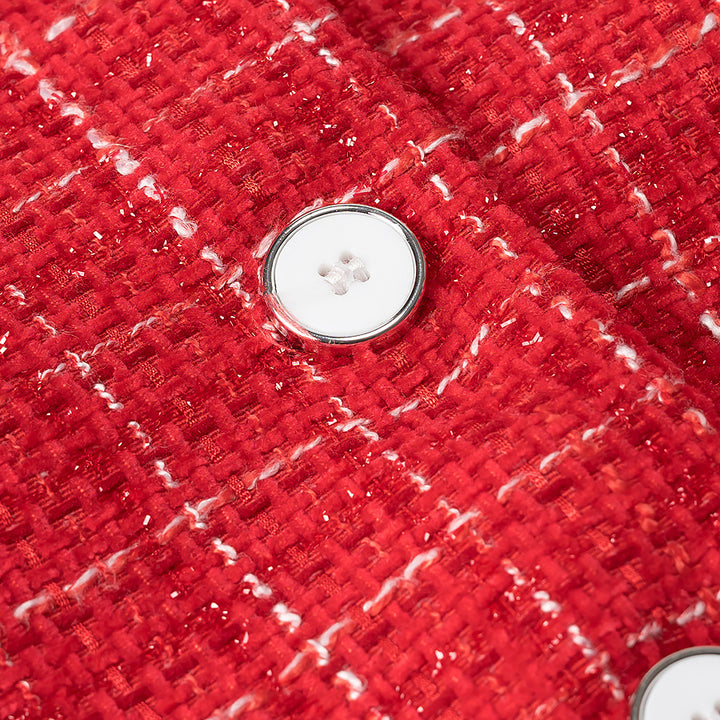 Dames Boucle-Veste avec poches ouvertes et détail de bouton Chic & Stil