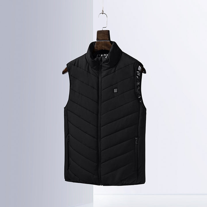 Quilted jacket for women, lined, with a high collar and practical pockets Lune London