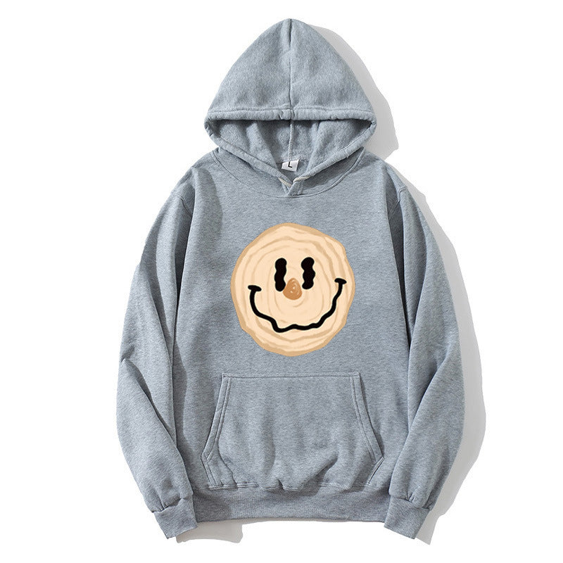 Women's hoodie with cheerful smile motif Chic & Stil