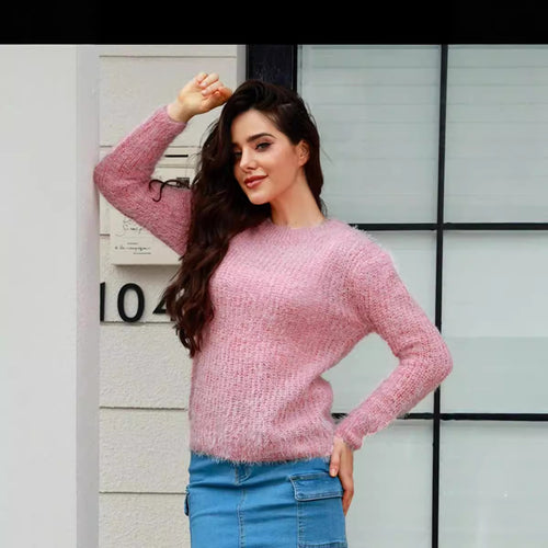 Pull en tricot confortable pour femmes avec coupe moderne Chic & Stil