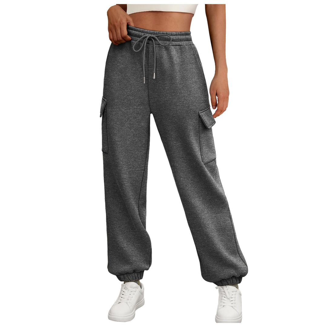 Sport pants for women with pockets and elastic waistband Lune London