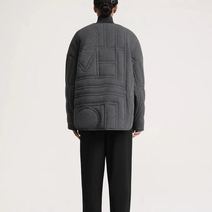 Ladies Functional Quilted Jacket with Modern Chic Design and Style