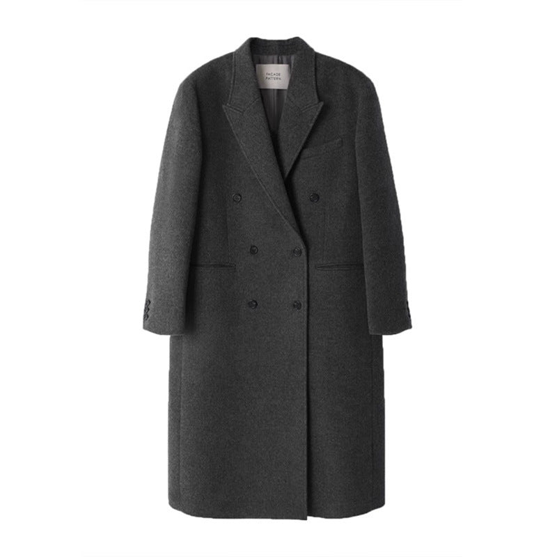 Manteau en laine élégant et oversize pour femmes Chic & Stil