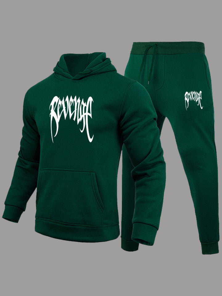 Women's hoodie and jogger pants set with modern print and comfortable fit Lune London