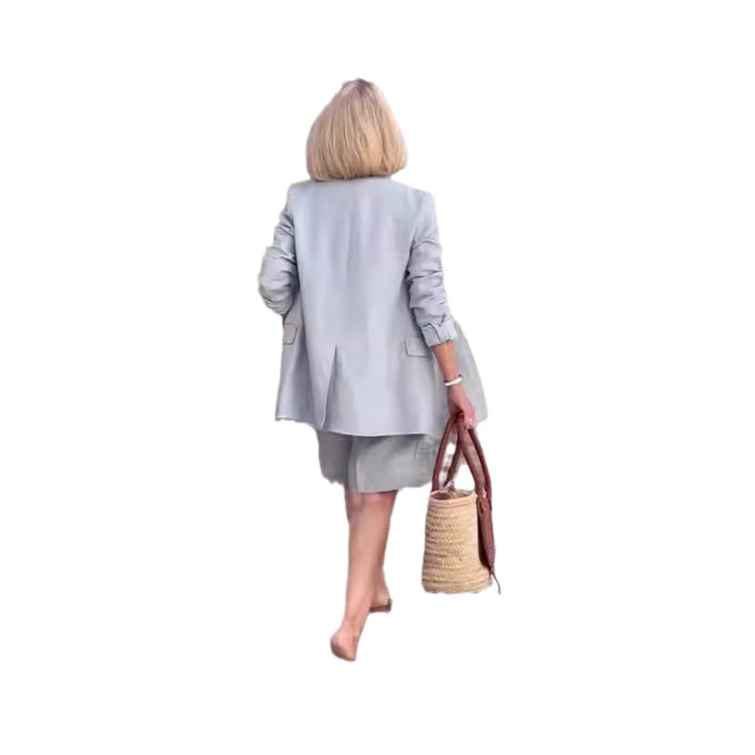 Ladies Elegant and modern blazer-shorts set Lune London