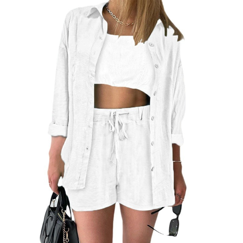 Amarae Linen Casual Set for Women