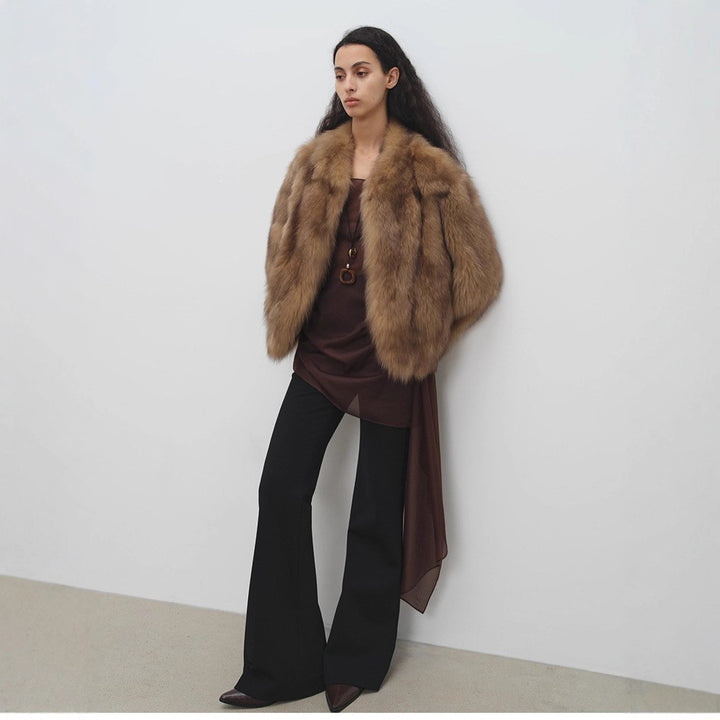 Ladies luxurious fur jacket Lune London