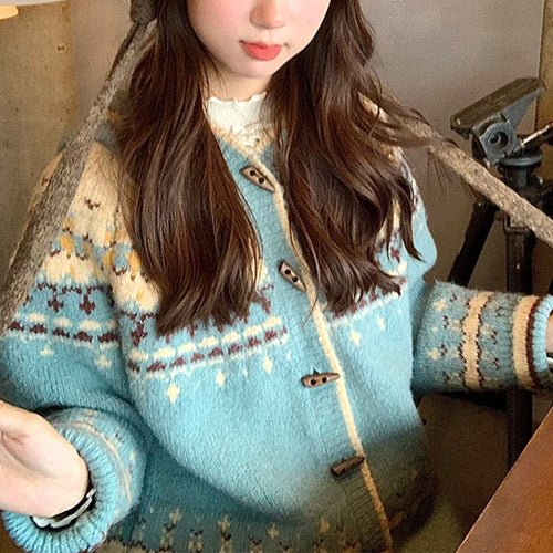 Sweat-shirt à capuche confortable pour femmes avec motif folklorique Chic & Stil
