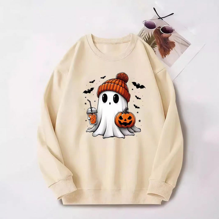 Women’s sweatshirt with Halloween motif Lune London