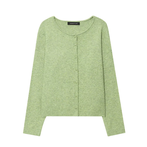 Women's comfortable cardigan with button closure and relaxed fit Amarae