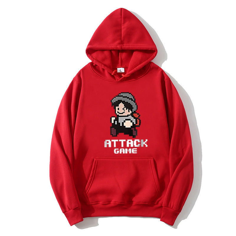 Women's hoodie with playful retro game design Chic & Stil