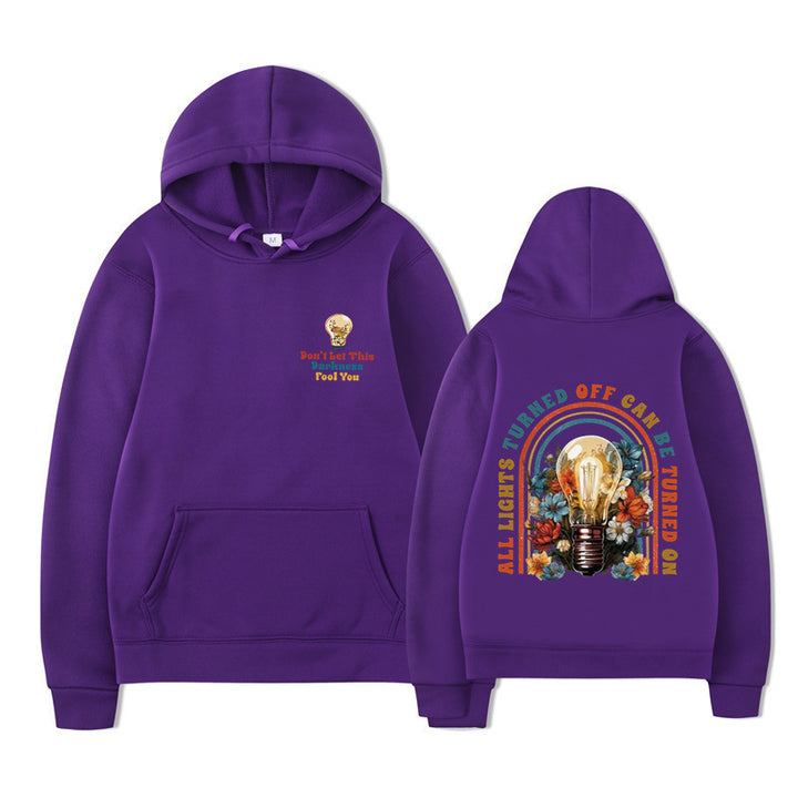 Women's hoodie with colorful design and relaxed fit Lune London