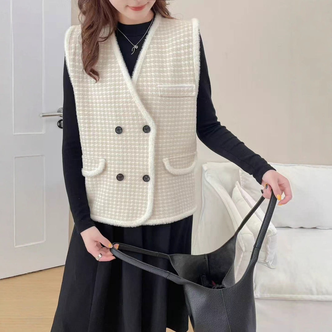 Jacket women with structure and double row of buttons Lune London