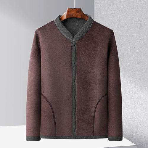 Women Classic knitted cardigan with elegant button placket Amarae