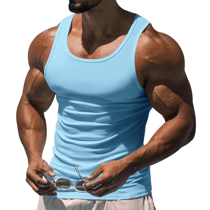 Men's Breathable Fitted Sports Tank Top Lune London