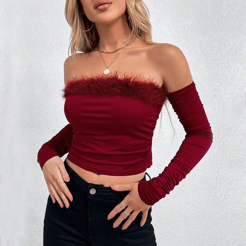 Haut pour femmes avec insert en polaire élégant Chic & Stil