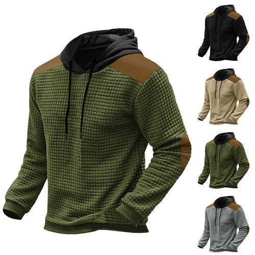 Men's structured hoodie with contrasting details Amarae