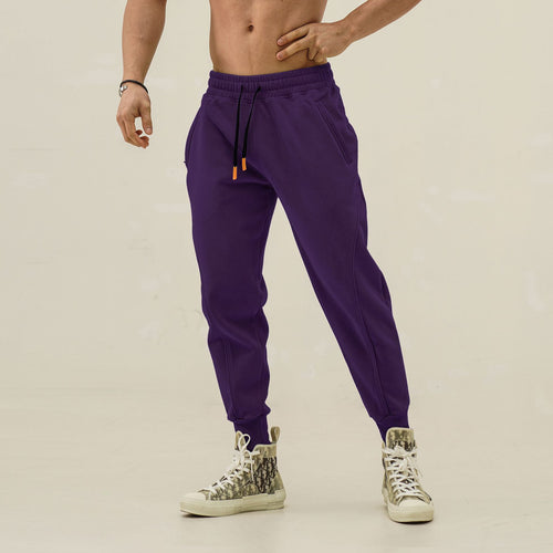 Men's sporty joggers with elastic waistband and side pockets Amarae