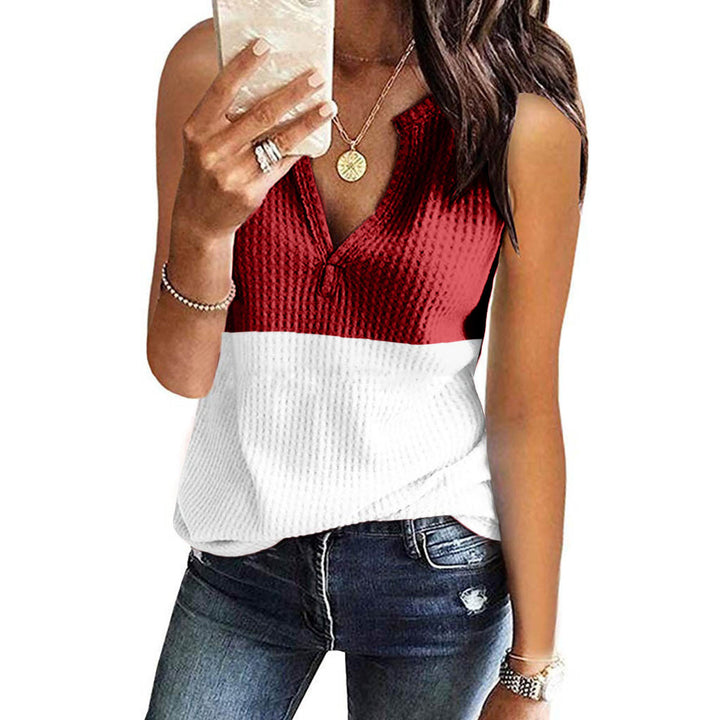 Amarae Women's Casual V-neck Top