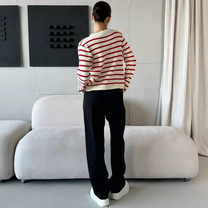 Women striped cardigan Lune London